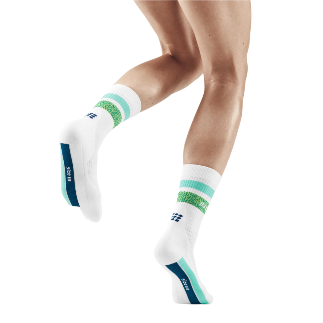 Miami Vibes Mid Cut Compression Socks, Women