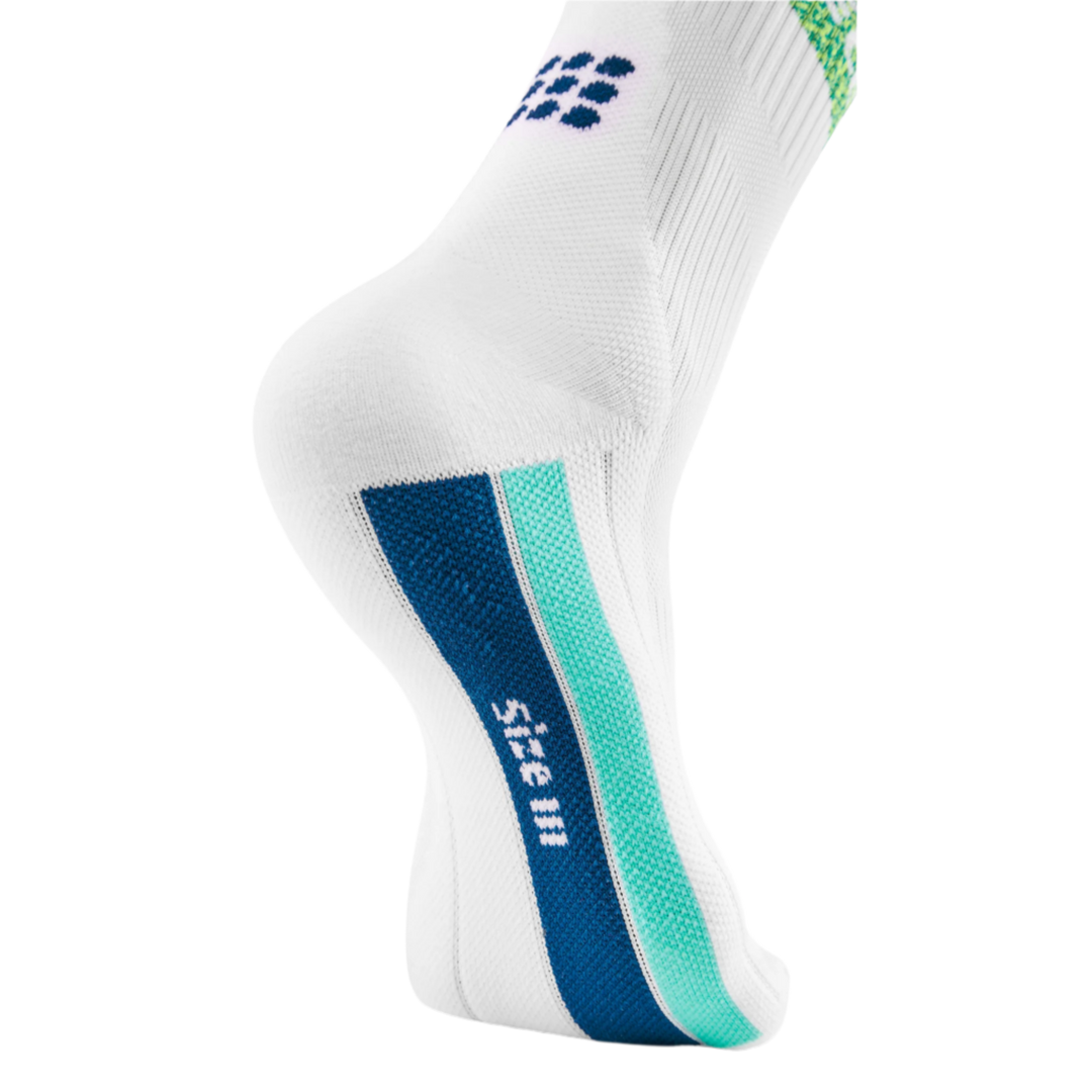 Miami Vibes Mid Cut Compression Socks, Women