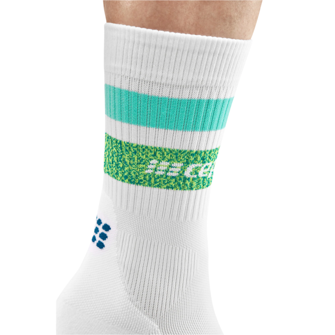 Miami Vibes Mid Cut Compression Socks, Women