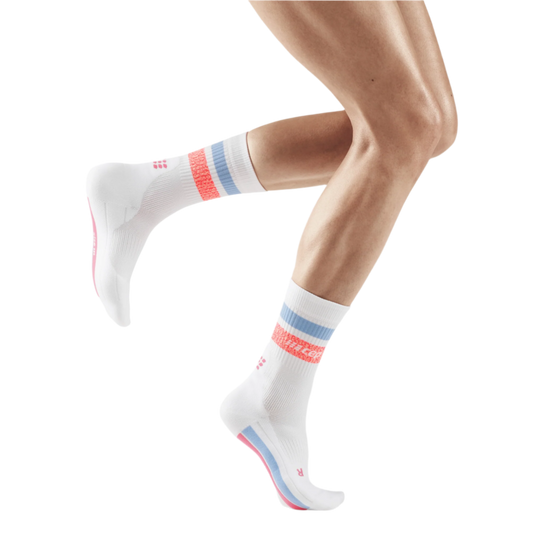 Miami Vibes Mid Cut Compression Socks, Women