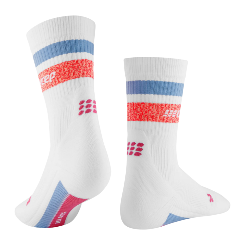 Miami Vibes Mid Cut Compression Socks, Women