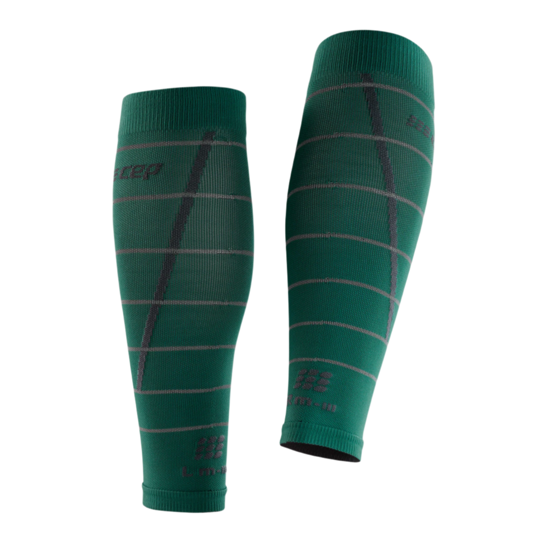 Reflective Compression Calf Sleeves, Men