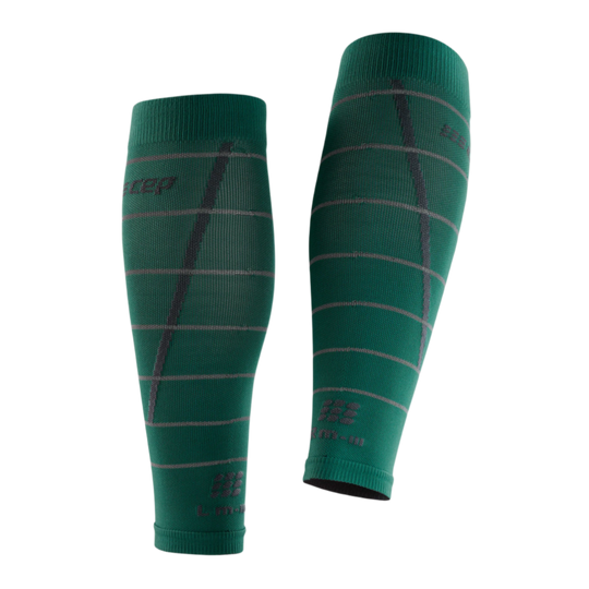 Reflective Compression Calf Sleeves, Men