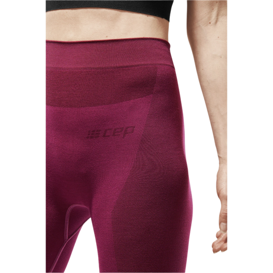 Ski Merino 3/4 Base Tights, Women