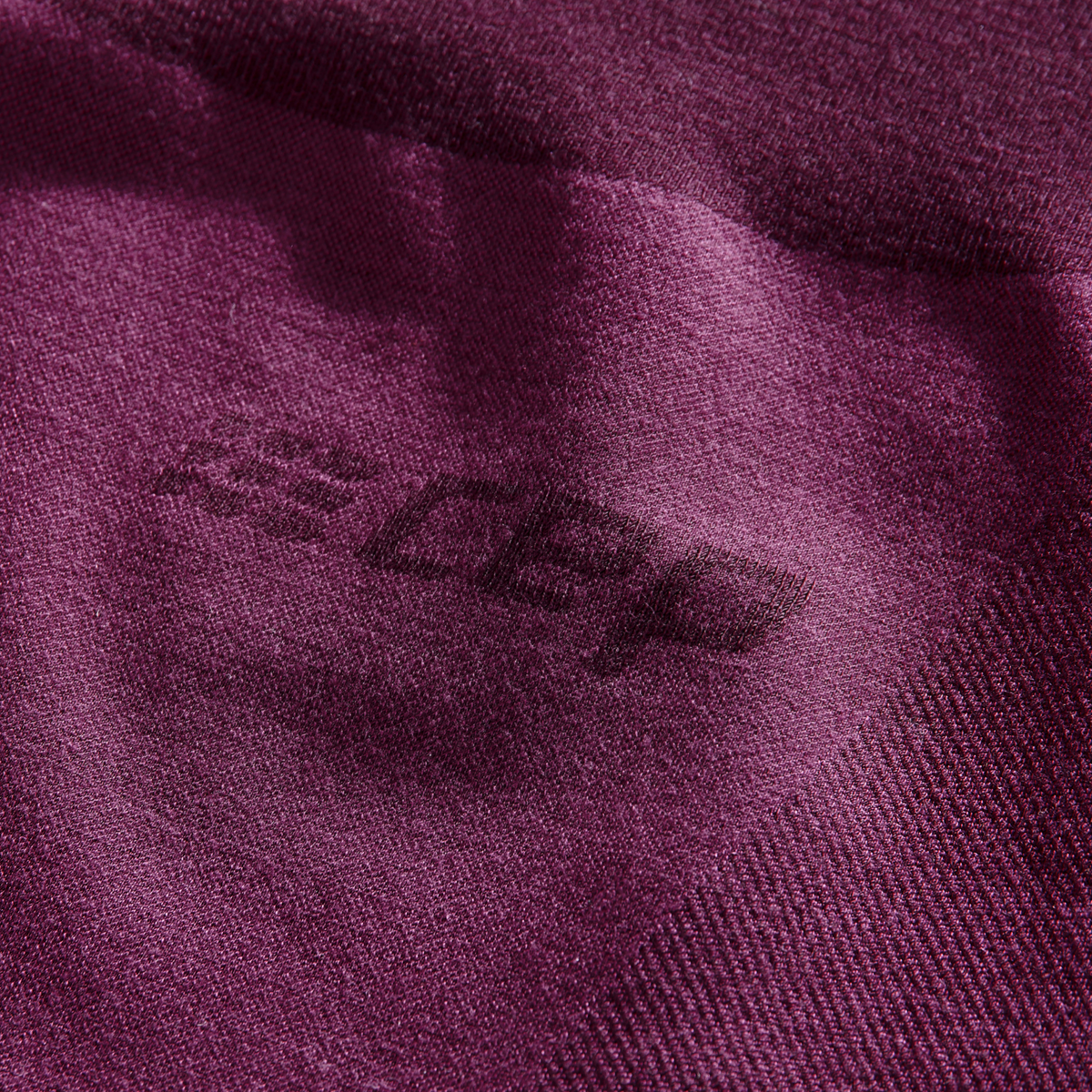 Ski Merino 3/4 Base Tights, Women, Purple Merino, close-up detail