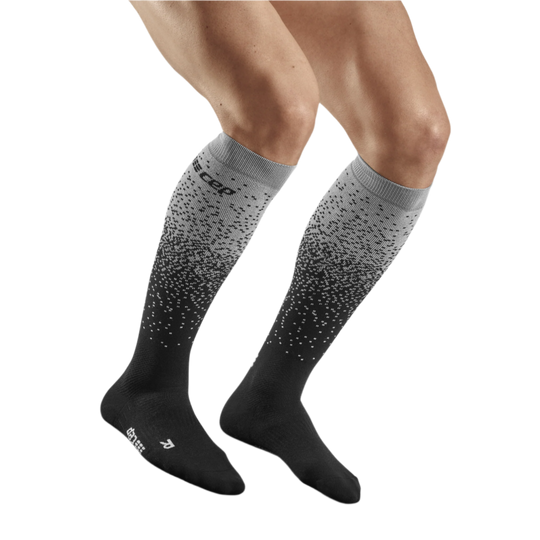 Ski Snowfall Tall Compression Socks, Men