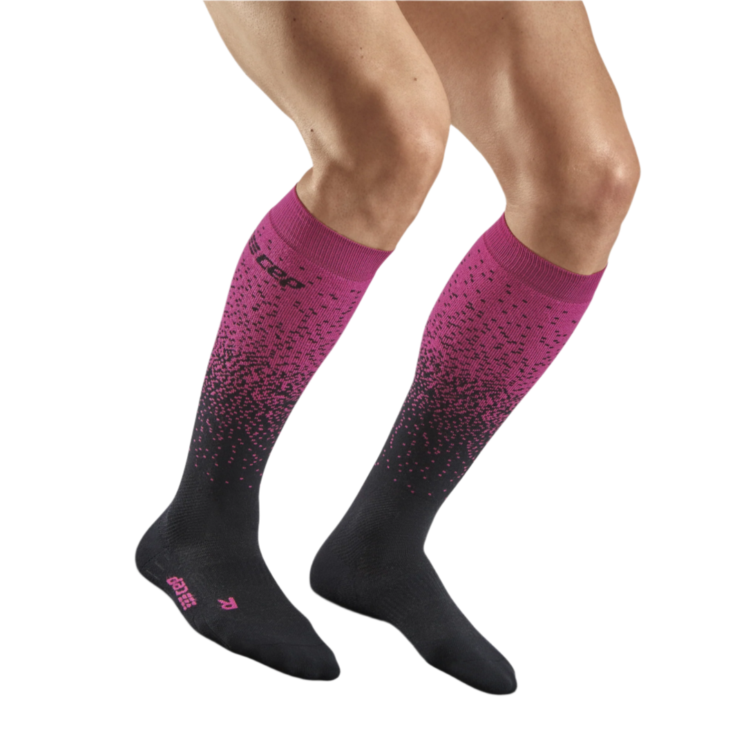 Ski Snowfall Tall Compression Socks, Men