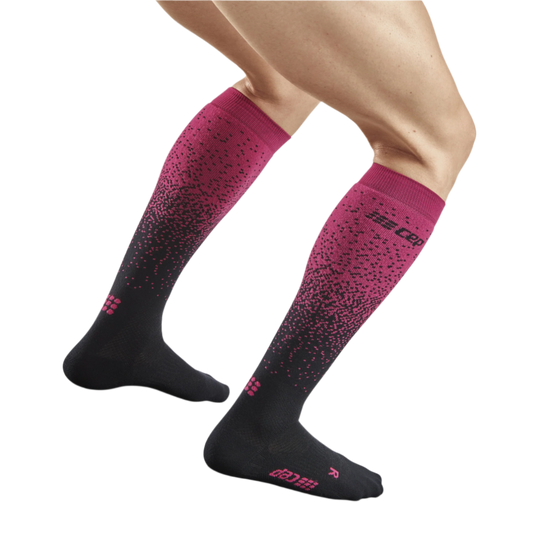 Ski Snowfall Tall Compression Socks, Men