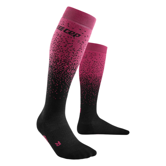 Ski Snowfall Tall Compression Socks, Men