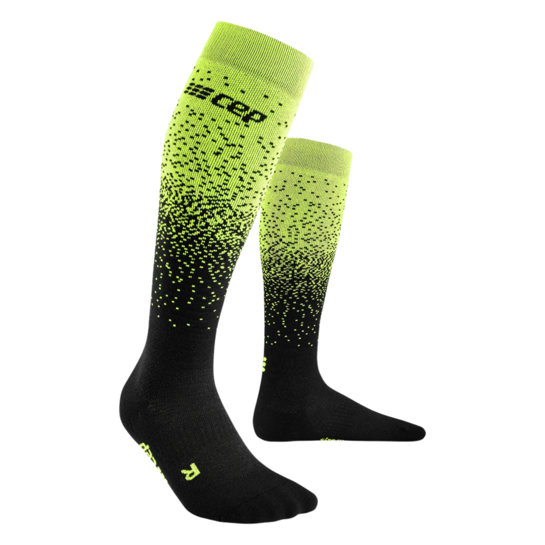 Ski Snowfall Tall Compression Socks, Women