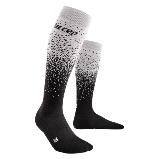 Ski Snowfall Tall Compression Socks, Women