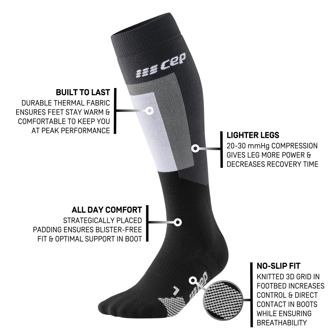 Ski Thermo Tall Compression Socks, Women