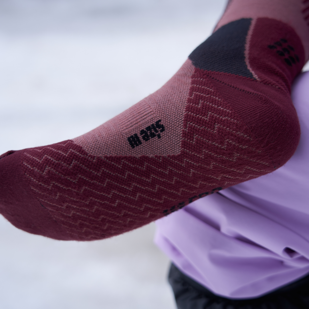 Ski Touring Tall Compression Socks, Women