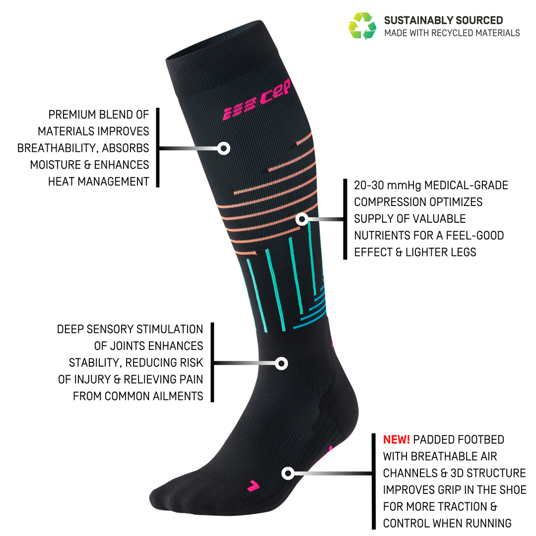 The Run Limited Edition Compression Tall Socks, Men