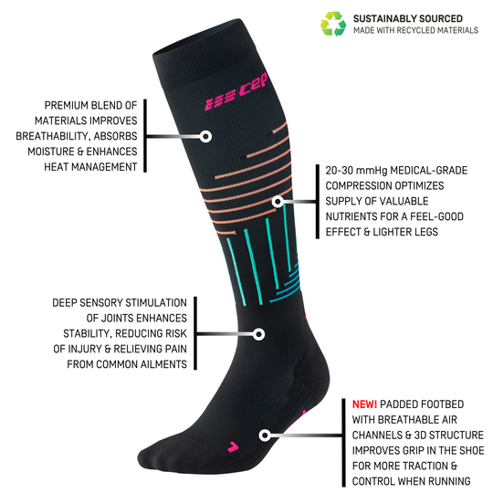 The Run Limited Edition Compression Tall Socks, Men