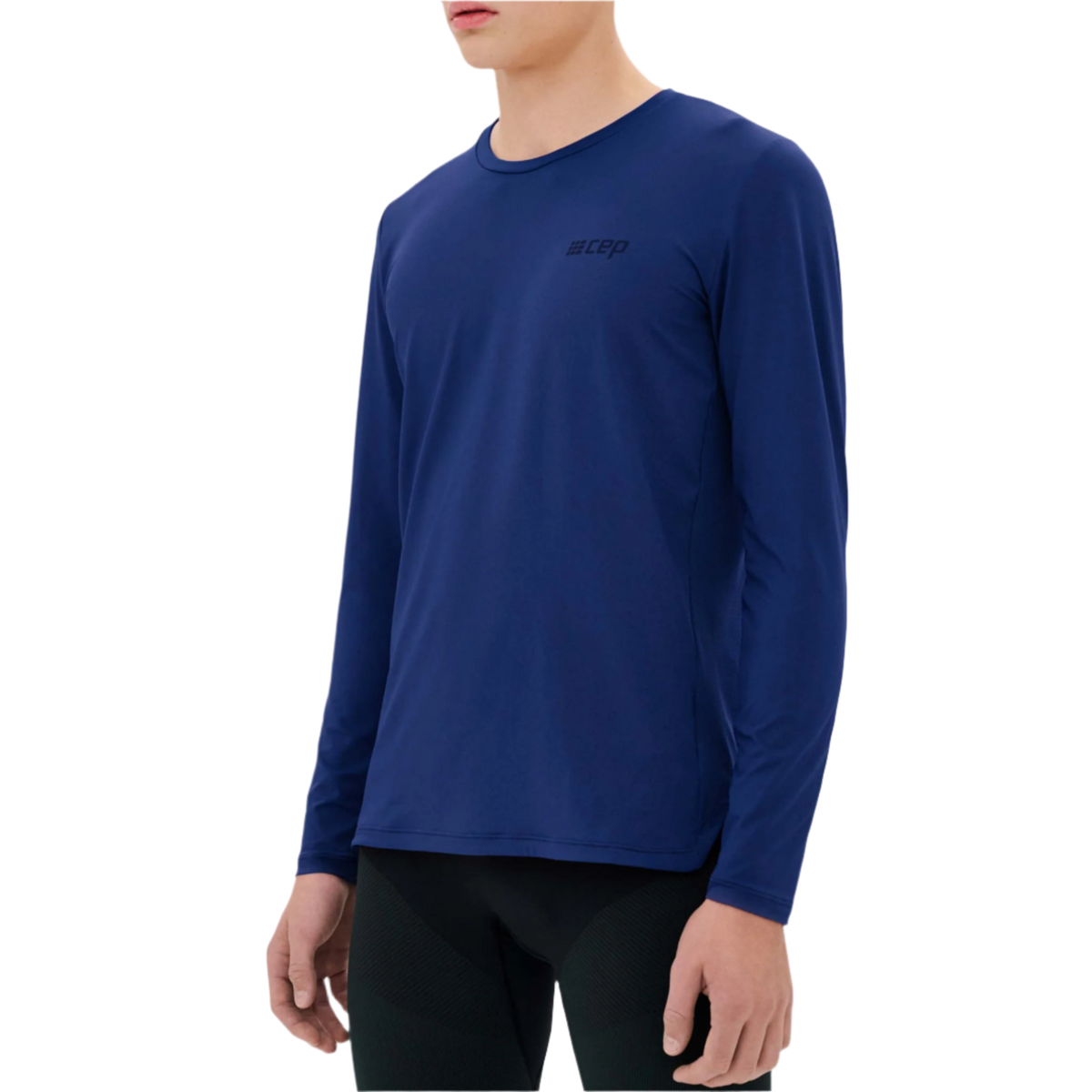 The Run Long Sleeve Shirt, Men, Blue