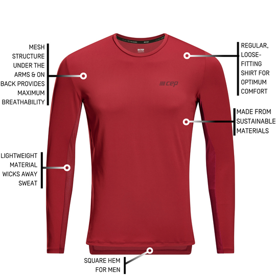 The Run Long Sleeve Shirt, Men