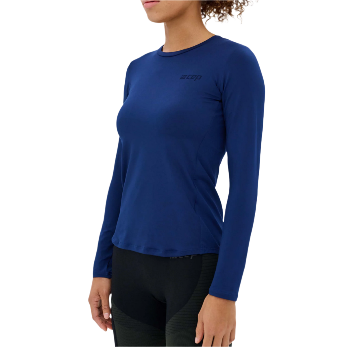 The Run Long Sleeve Shirt, Women, Blue