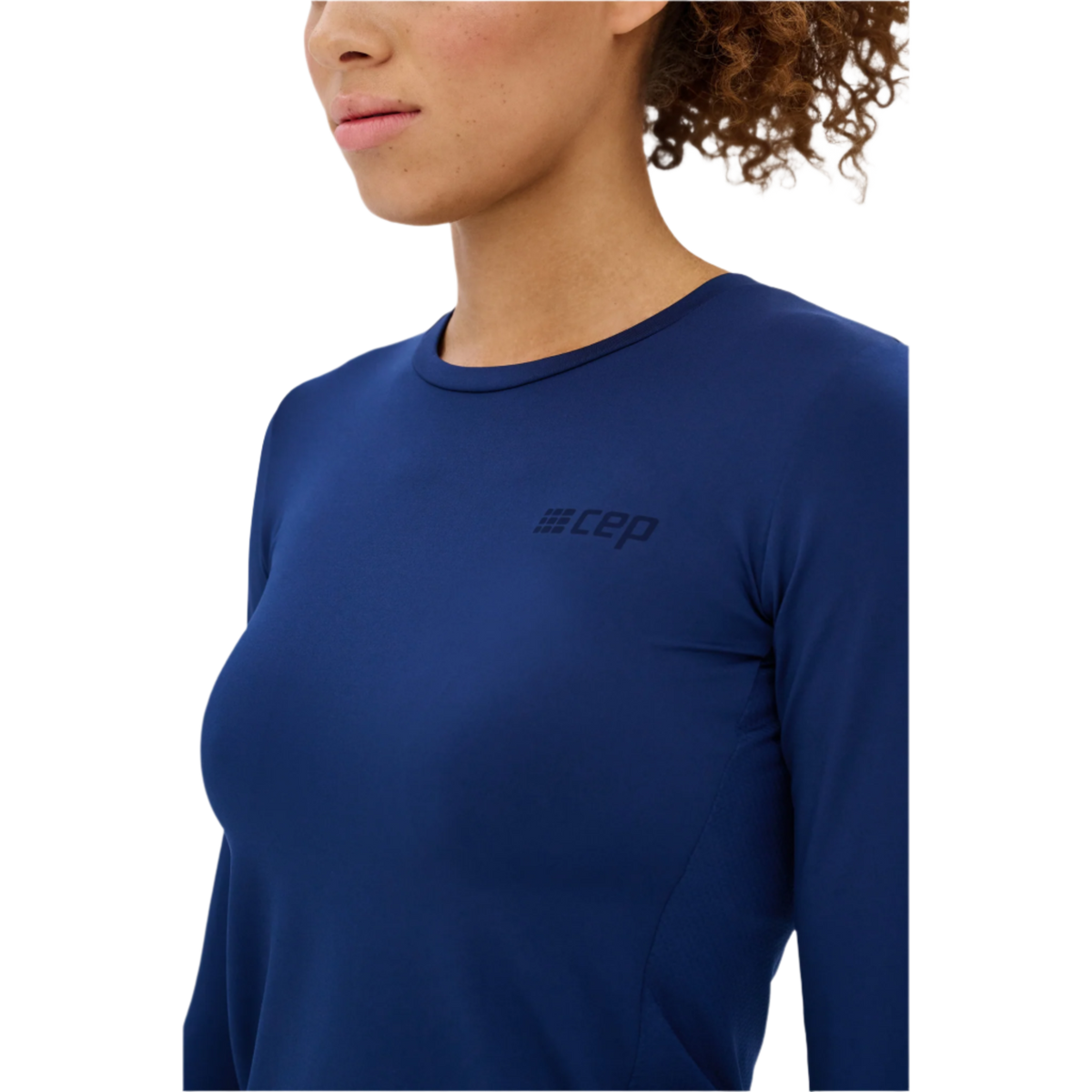 The Run Long Sleeve Shirt, Women, Blue