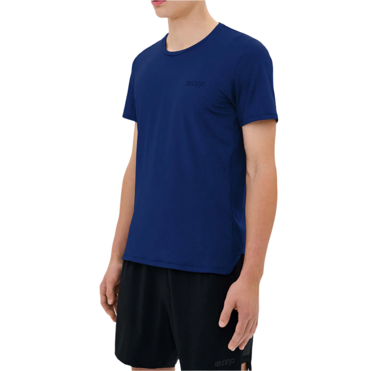 The Run Short Sleeve Shirt, Men, Blue