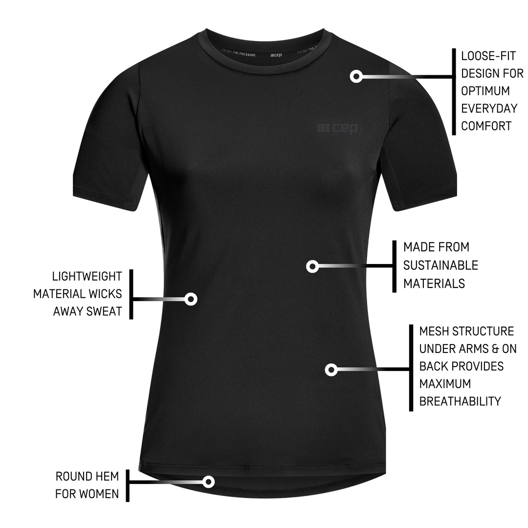 The Run Short Sleeve Shirt, Women