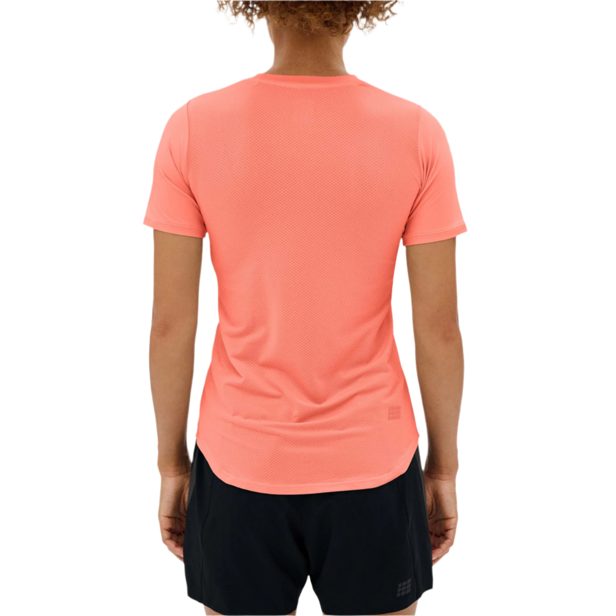 The Run Short Sleeve Shirt, Women, Coral