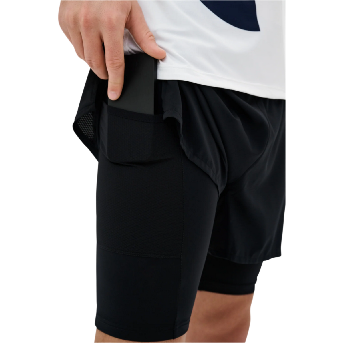 The Run 2-in-1 Shorts, Men, close-up detail