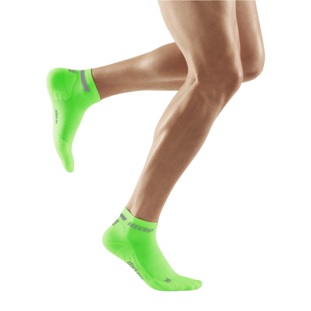 The Run Low Cut Socks 4.0, Men, Lime Green