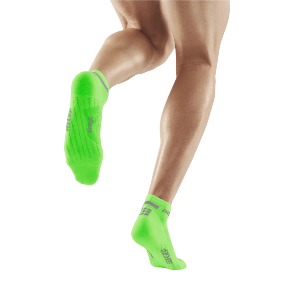 The Run Low Cut Socks 4.0, Men, Lime Green