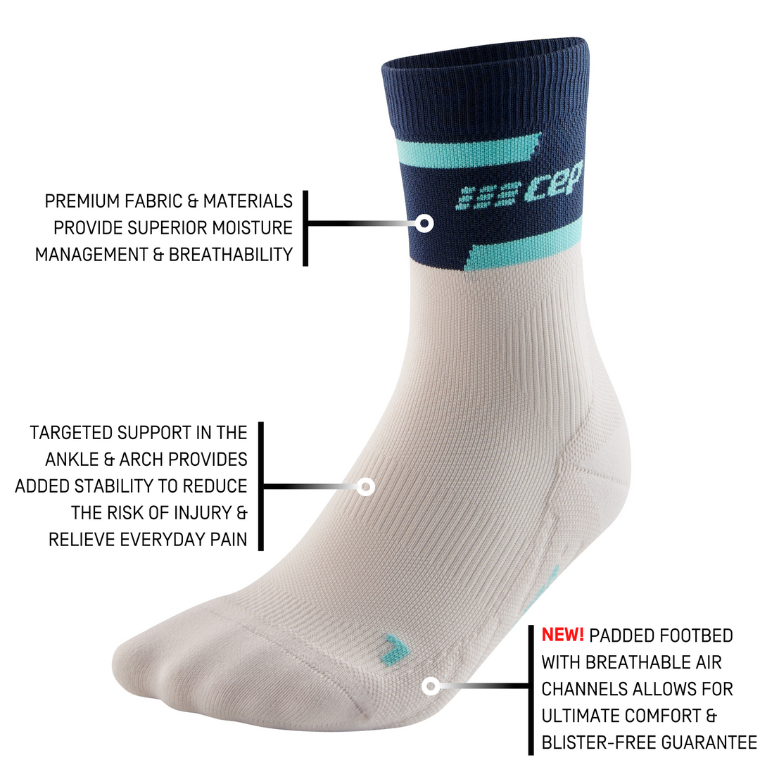 The Run Compression Mid Cut Socks 4.0, Men