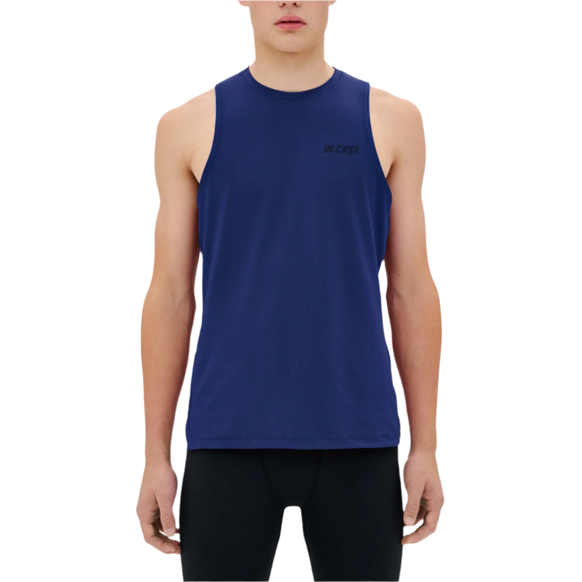 The Run Tank Top, Men, Blue