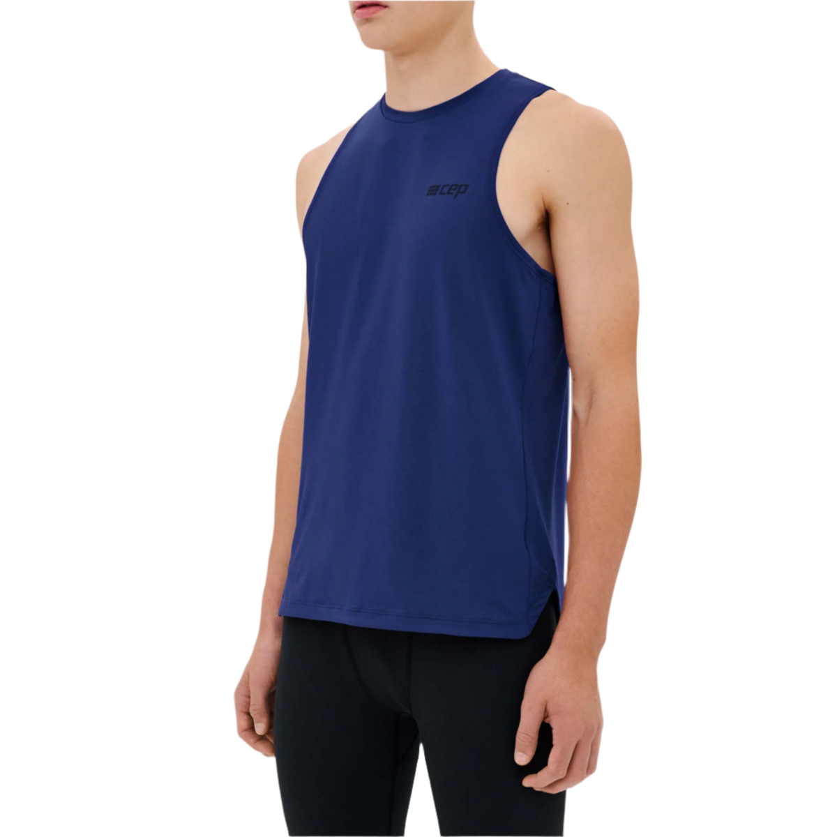 The Run Tank Top, Men, Blue