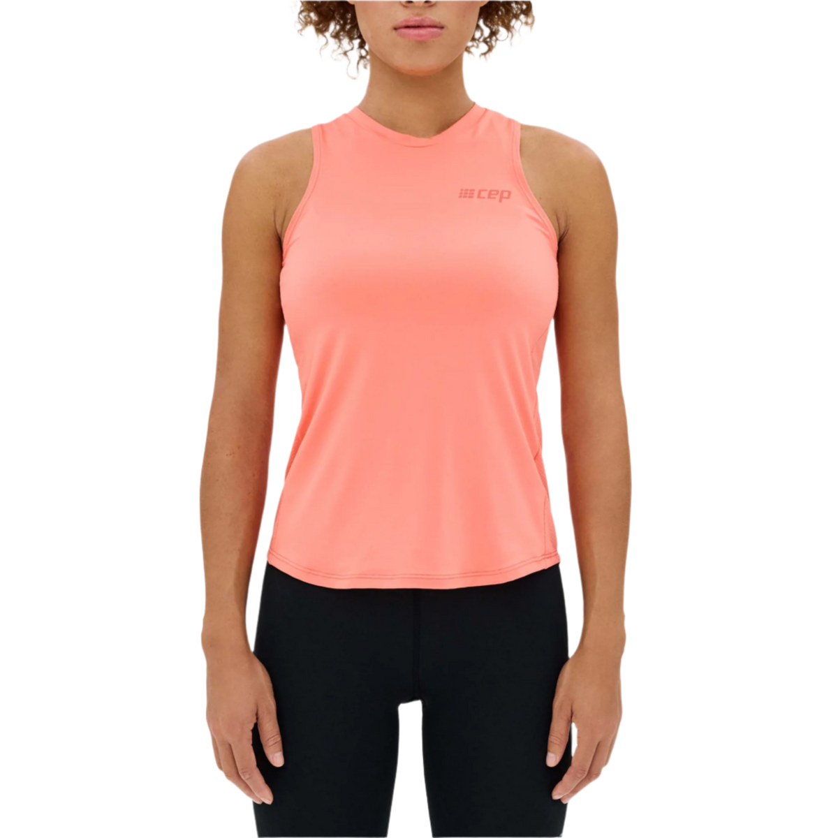 The Run Tank Top, Women, Coral