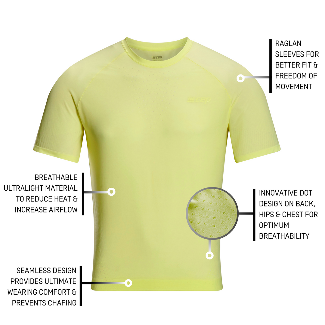 Ultralight Seamless Short Sleeve Shirt, Men