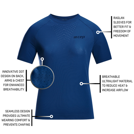 Ultralight Seamless Short Sleeve Shirt, Women