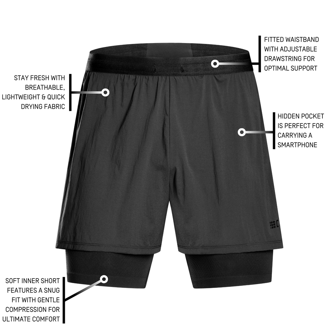 Ultralight 2-in-1 Shorts, Men