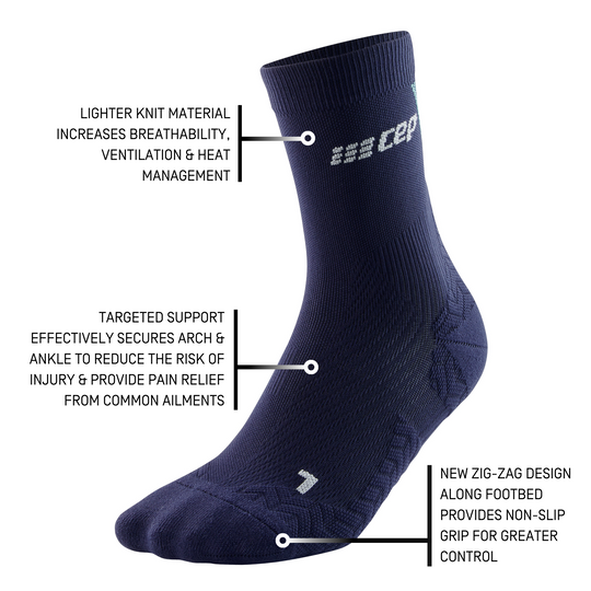 Ultralight Mid Cut Compression Socks, Men