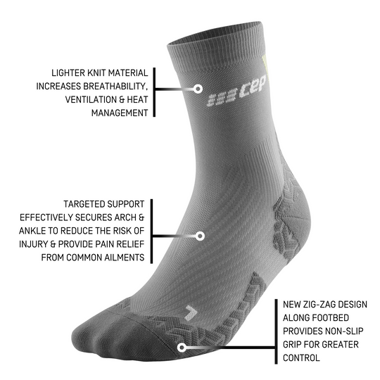 Ultralight Mid Cut Compression Socks, Men