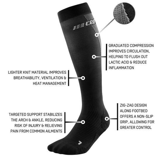 Ultralight Tall Compression Socks, Men