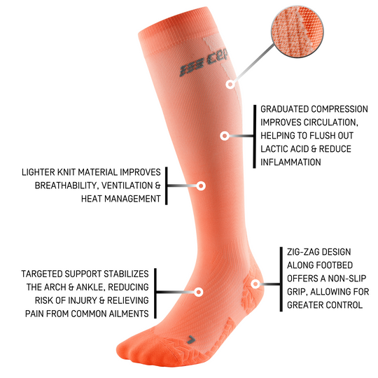 Ultralight Tall Compression Socks, Women