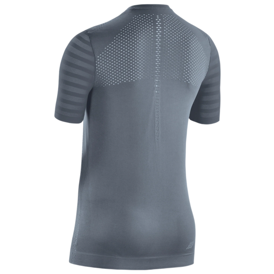 Ultralight Short Sleeve Shirt, Women, Grey, Back View