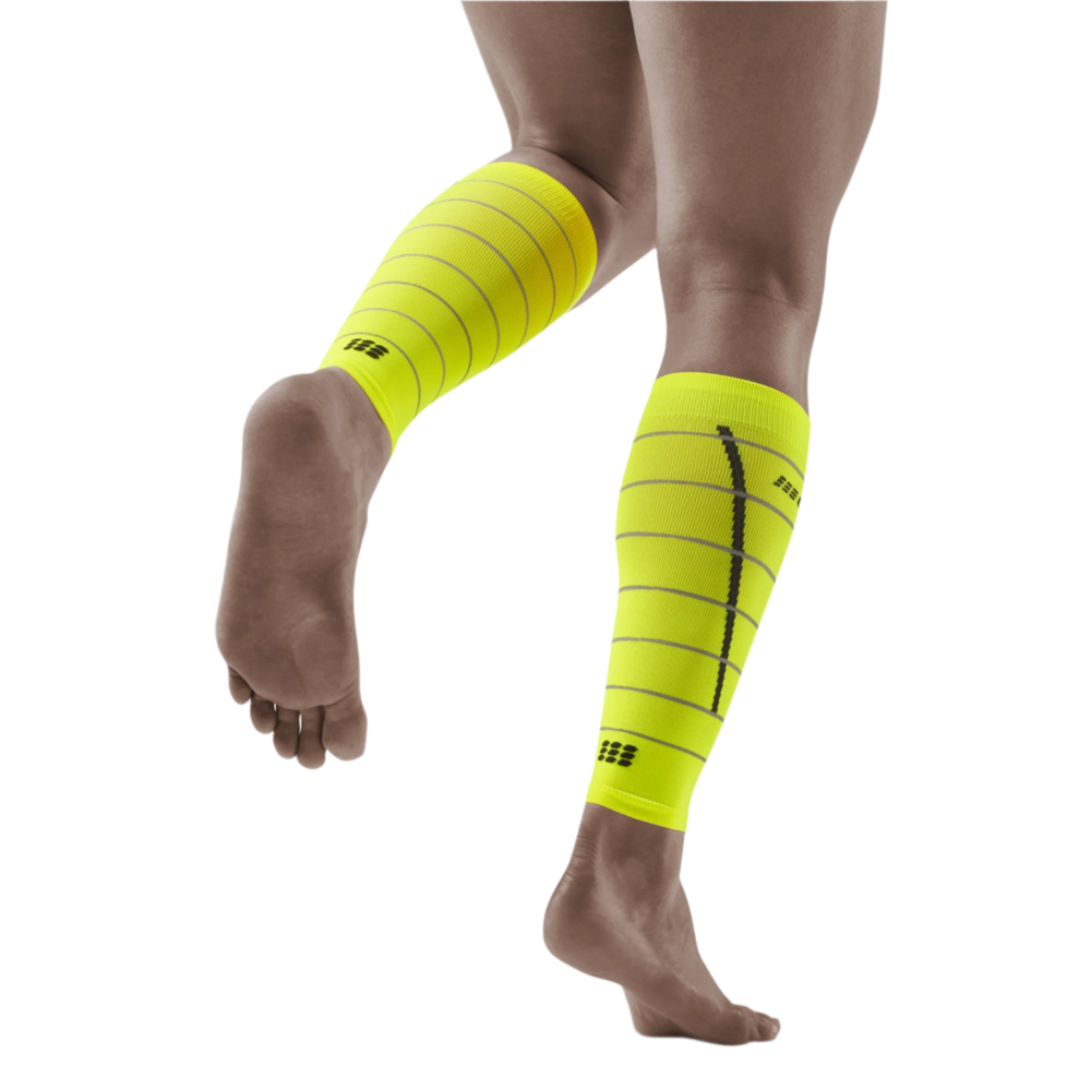 Reflective Compression Calf Sleeves, Men