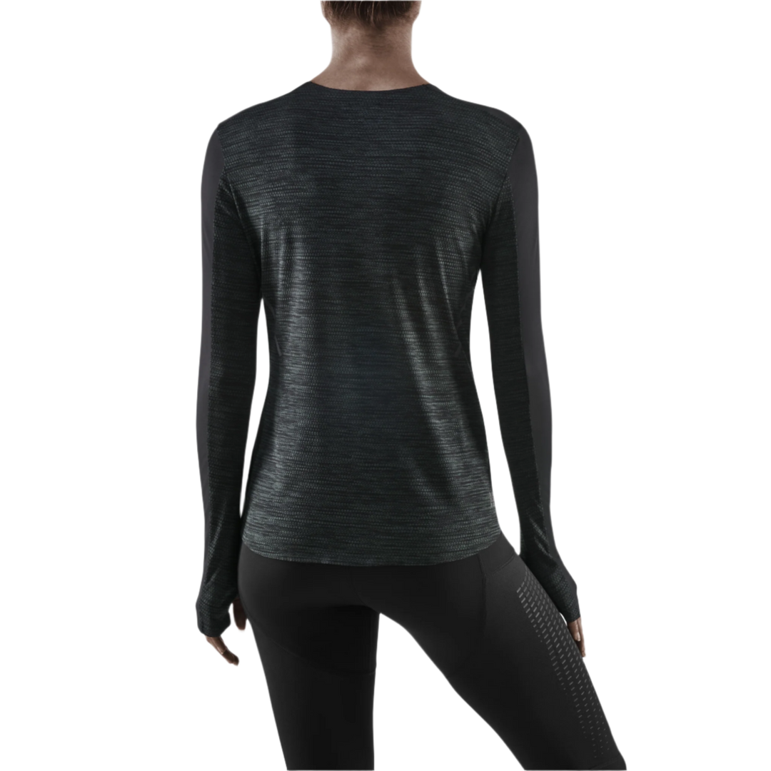 Run Long Sleeve Shirt, Women, Black