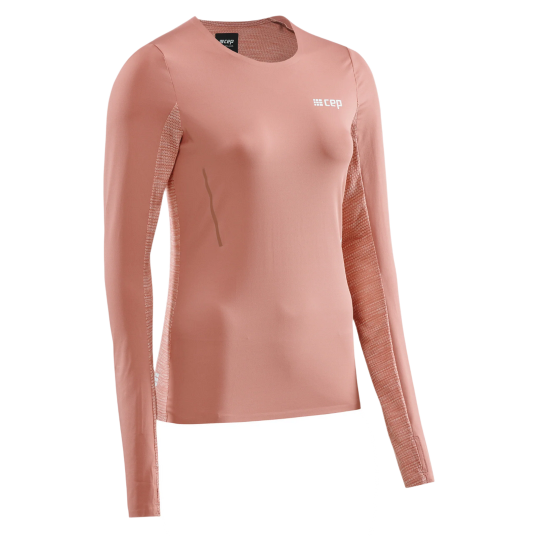 Run Long Sleeve Shirt, Women, Rose