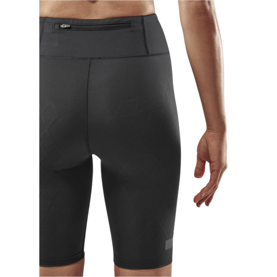 The Run Support Shorts, Women, Black, Back Detail