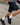 Neon Mid Cut Compression Socks, Women, White/Neon Pink, Lifestyle