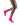 Neon Mid Cut Compression Socks, Women, Neon Pink