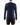 Chevron Long Sleeve Shirt, Men, Peacoat/Blue, Back View Model