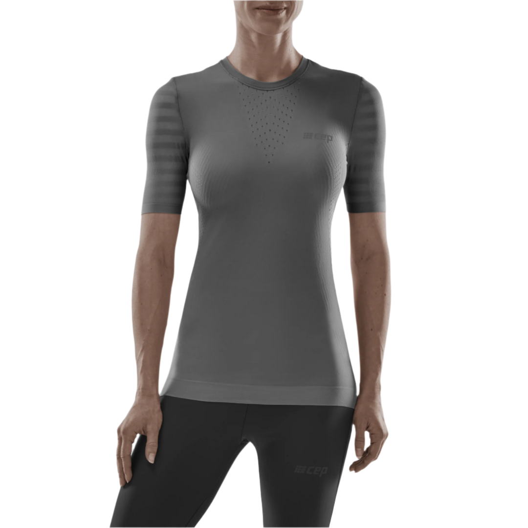 Ultralight Short Sleeve Shirt, Women, Grey