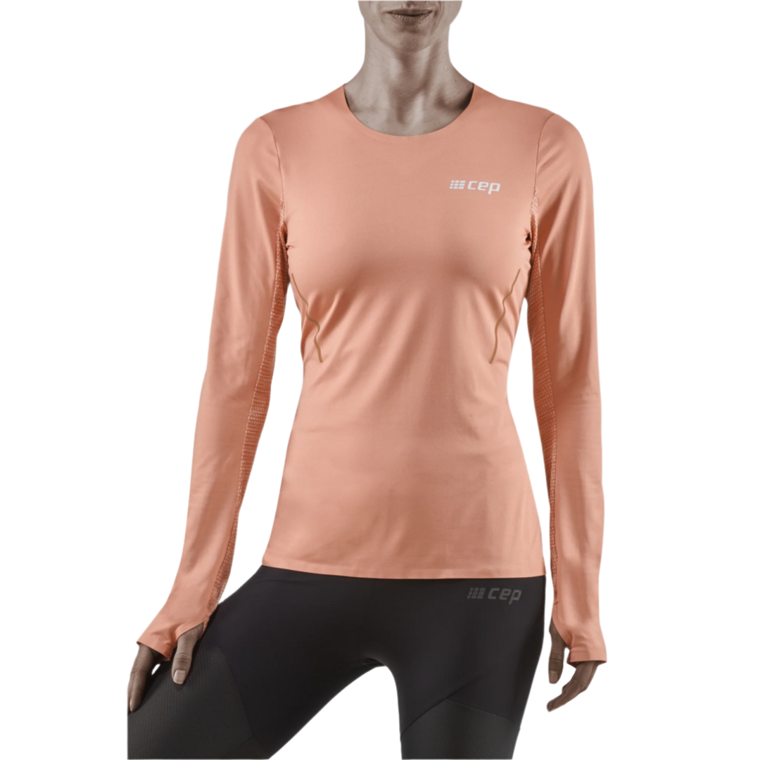 Run Long Sleeve Shirt, Women, Rose